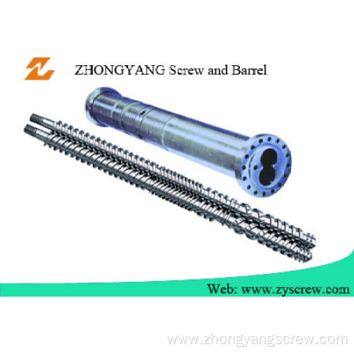 Conical Double Screw and Barrel for Plastic Film